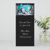 ELEGANTE FRAUENSCHÖNHEIT JEWEL/LADY, BLAUE BOW, BL EINLADUNG (Stehend Vorderseite)