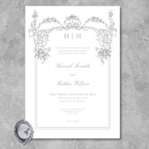 Elegante French Gray Viktorianisch Chinoiserie Hoc