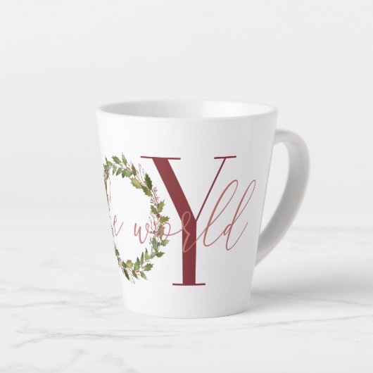 Elegante Freude an der Weihnachtsfeier Milchtasse (Rechte Ecke)