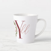 Elegante Freude an der Weihnachtsfeier Milchtasse (Rechts)