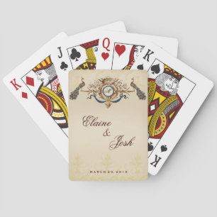 Elegante Friedenstruppen Spielkarten