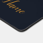 Elegante Friedliche Blätter und Leuchten Schreibtischunterlage (Ecke)