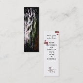 Elegante friesische Visitenkarten Mini Visitenkarte (Vorne/Hinten)