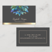 Elegante Frische Pasta machen Visitenkarte (Vorne/Hinten)