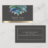 Elegante Frische Pasta machen Visitenkarte (Vorne/Hinten)