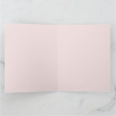 Elegante frohe und helle Weihnachten 2023 farbenfr Karte (Innenseite)