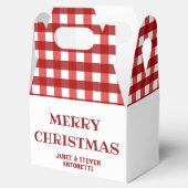 Elegante Frohe Weihnachtsgeschenke Geschenkschachtel (Geöffnet)