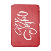 Elegante, fröhliche Urlaubsgestaltung Badematte (Vorderseite Vertikal)