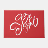 Elegante, fröhliche Urlaubsgestaltung Fußmatte (Vorderseite)