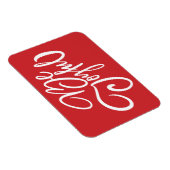 Elegante, fröhliche Urlaubsgestaltung Magnet (Rechte Seite)