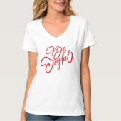 Elegante, fröhliche Urlaubsgestaltung T-Shirt (Vorderseite)