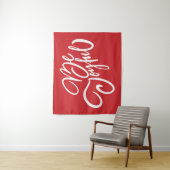 Elegante, fröhliche Urlaubsgestaltung Wandteppich (Beispiel)