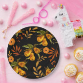 Elegante Frucht- und Berry-Fall/Erntedank-Platte Pappteller (Party)