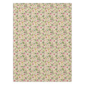 Elegante Frühlingsfloral Print Tischdecke (Vorderseite)
