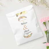 Elegante Frühlingsflorale Wasserfarben - Kranz Geschenktütchen (Versiegelt)