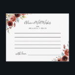 Elegante Frühlingskarte Hochzeitsberatungskarte Postkarte<br><div class="desc">Diese elegante Blumenratte ist ideal für eine einfache Hochzeit. Die Einrichtung besteht aus rosa, rot, blau und bordeauxfarbenen Blume, die mit grünem Blattwerk verziert sind. Diese Karten sind ideal für Hochzeiten, Brautparty, Babydusche, Graduiertenfest u.v.m. Personalisieren Sie die Karten mit den Namen der Braut und Bräutigam, den Eltern, die Sie werden...</div>