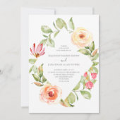 Elegante Frühlingssonne Einladung (Vorderseite)