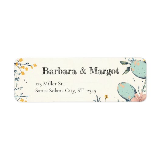 Elegante Frühlingssonne Ostereier Jagd (Vorne)