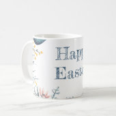 Elegante Frühlingssonne Ostereier Jagd Kaffeetasse (Vorderseite Links)