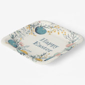 Elegante Frühlingssonne Ostereier Jagd Pappteller (Gewinkelt)
