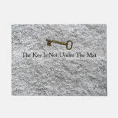 Elegante Funny Novelty Glam Imitate Teppichmuster Fußmatte (Vorderseite)