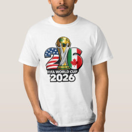 Elegante Fußball-Weltmeisterschaft 2026 T-Shirt
