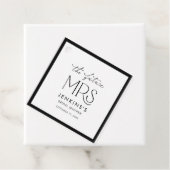 Elegante Future Mrs Brautparty Geschenkanhänger (Beispiel)