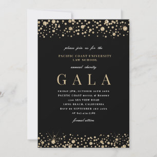 Elegante Galaveranstaltungseinladung Diamantenglan Einladung