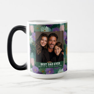 Elegante Gänseblümchen-Pop-Foto-Reiseteetasse Verwandlungstasse