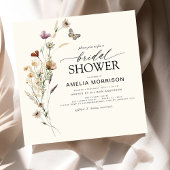 Elegante Garden Blume Brautparty Locarno Einladung