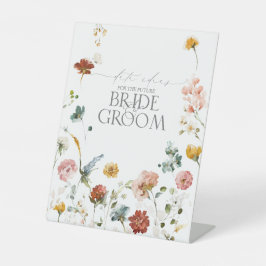 Elegante Garden Blume Wasserfarben Sockelschild