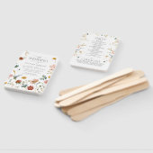 Elegante Garden Blume Wasserfarbenes Blumenprogram Fächer (Non-assembled)