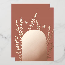 Elegante Gartenhochzeiten und Blätter mit Schmette