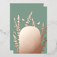 Elegante Gartenhochzeiten und Blätter mit Schmette