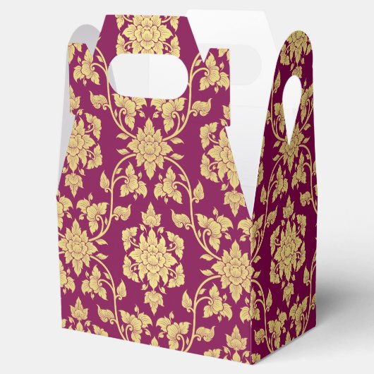 Elegante Gastgeschenk-Geschenkboxen Anpassbare Far Geschenkschachtel (Geöffnet)