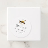 Elegante Gastgeschenk Hochzeit Geschenkanhänger (Beispiel)