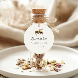 Elegante Gastgeschenk Hochzeit Geschenkanhänger