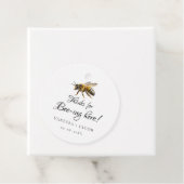 Elegante Gastgeschenk Hochzeit Geschenkanhänger (Beispiel)