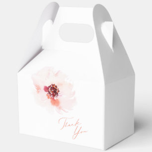 Elegante Gastgeschenk Hochzeiten für Wasserfarben Geschenkschachtel