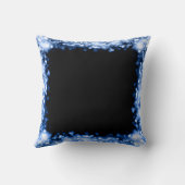 Elegante Gastgeschenk Hochzeits-funkelnder Kissen (Rückseite)