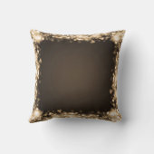 Elegante Gastgeschenk Hochzeits-funkelndes Kissen (Rückseite)