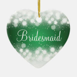 Elegante Gastgeschenk Hochzeits-magisches Keramikornament