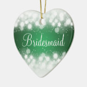 Elegante Gastgeschenk Hochzeits-magisches Keramikornament (Links)