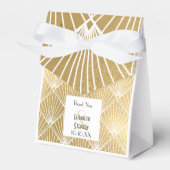 Elegante Gatsby Art Deco Geschenkschachtel (Vorderseite)