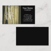 elegante gatsby Brüllenzwanziger jahre Visitenkarte (Vorne/Hinten)