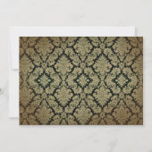 Elegante Geburtsankündigung Ankündigung (Rückseite)
