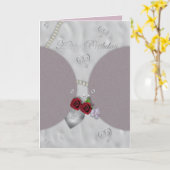 Elegante Geburtskarte Karte (Gelbe Blume)