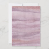 Elegante Geburtstagsfeier Blumenbeete 100. Glitzer Einladung (Rückseite)