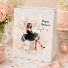 Elegante Geburtstagsgeschenktasche für Mädchen