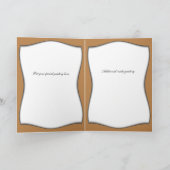 Elegante Geburtstagskarte Karte (Innenseite)